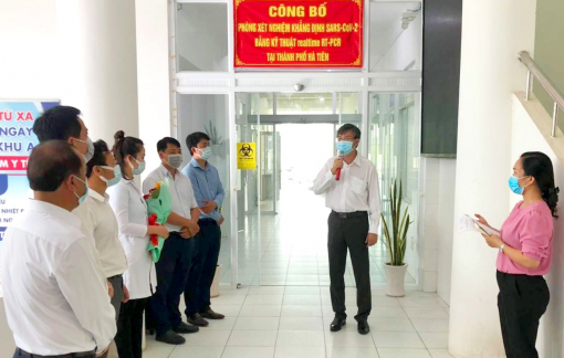 Hà Tiên đủ năng lực xét nghiệm khẳng định SARS-CoV-2, 1.000 mẫu/ngày