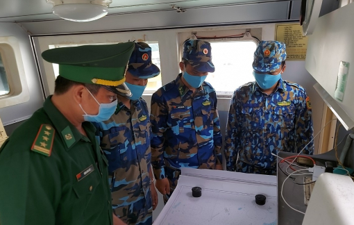Tăng cường 2 tàu tuần tra cho bộ đội biên phòng Kiên Giang phòng, chống dịch