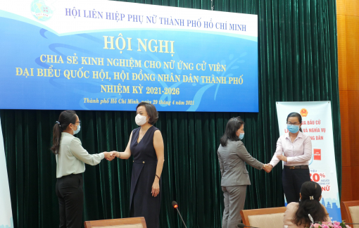 Chia sẻ kinh nghiệm cho nữ ứng cử viên đại biểu Quốc hội, đại biểu HĐND