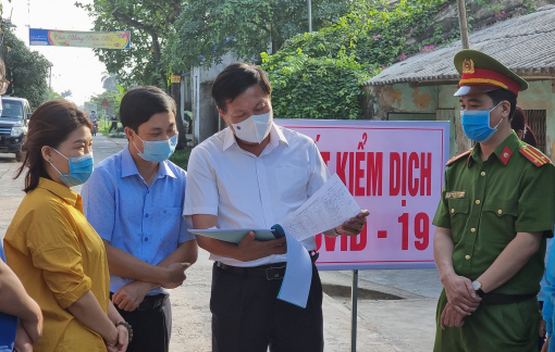 Hưng Yên đã truy vết được 34 trường hợp F1, có 2 ca dương tính và 15 mẫu âm tính lần 1