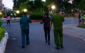 Bị phạt tiền triệu vì... quên đeo khẩu trang khi chạy bộ trong công viên