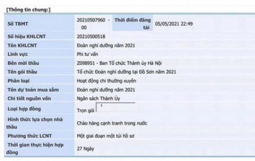 Thực hư vụ “Hà Nội cho cán bộ đi nghỉ dưỡng” khi đang có dịch COVID-19