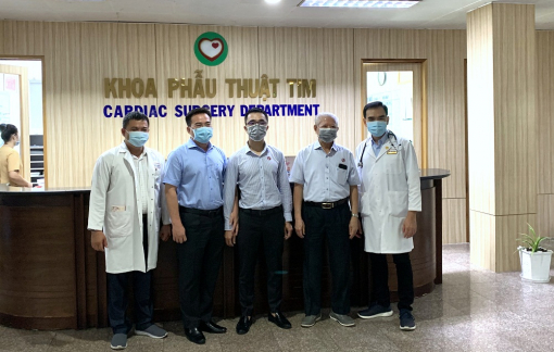 Vinamilk tiếp tục chương trình hỗ trợ kinh phí mổ tim cho trẻ em nghèo trong năm 2021