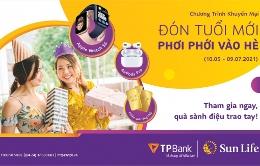 Sun Life Việt Nam triển khai chương trình khuyến mại “Đón tuổi mới, phơi phới vào hè”