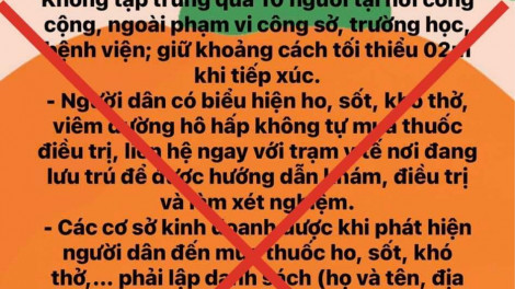 Phó chủ tịch UBND TPHCM Dương Anh Đức: Thông tin Thành phố giới nghiêm sau 22g là giả