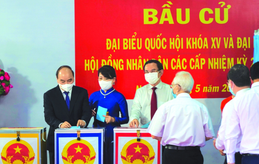 Gửi kỳ vọng vào từng lá phiếu trong ngày hội toàn dân
