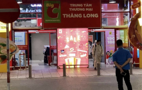 Hà Nội: BigC Thăng Long đóng cửa để khử khuẩn toàn bộ ngay trong đêm