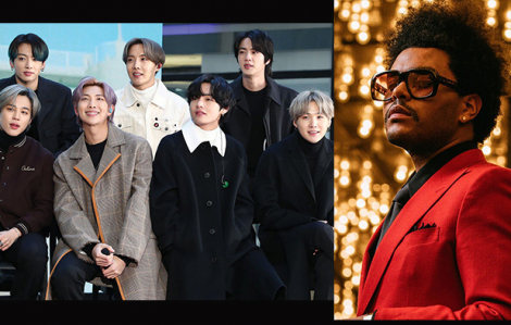 BTS thắng lớn, The Weeknd được vinh danh tại Billboard 2021