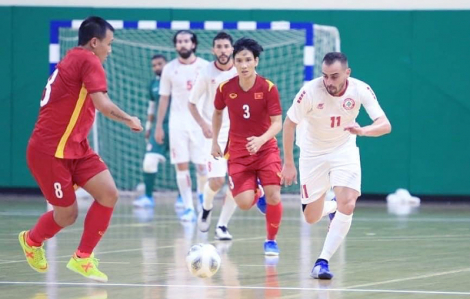 Đội tuyển Futsal Việt Nam đánh bại Lebanon, đoạt vé vào chung kết World Cup 2021