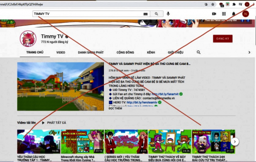 Phạt 15 triệu đồng, yêu cầu đóng kênh YouTube Timmy TV trước ngày 28/5