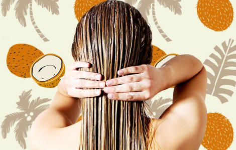Mặt nạ dưỡng tóc bằng dầu dừa cho mọi loại tóc