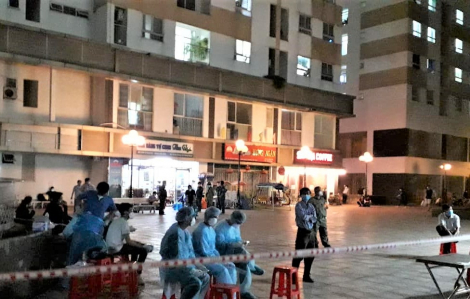 TPHCM: Phong tỏa một block chung cư Hưng Ngân - quận 12
