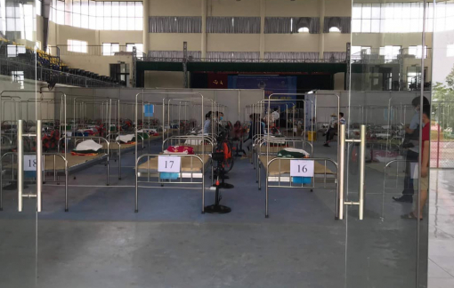 Bắc Giang: Khu cách ly cho người nhiễm COVID-19 không có triệu chứng đi vào hoạt động