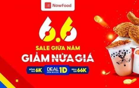 Có gì bất ngờ trên NowFood vào mùa sale giữa năm?