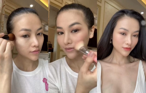 Hoa hậu Phương Khánh hướng dẫn cách make up da dầu vào mùa hè
