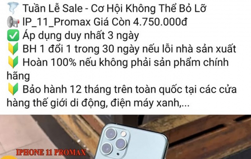 iPhone, Samsung… rởm bán đầy trên Lazada, Shopee giả