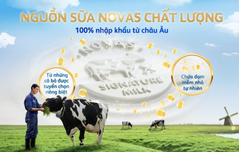 Đột phá từ Friso Gold mới: nguồn sữa NOVAS chứa đạm nhỏ tự nhiên, giúp bé tiêu hóa dễ dàng