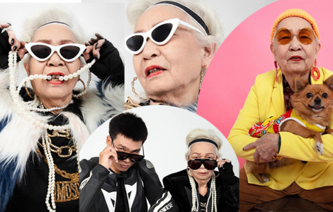 Thời trang "siêu ngầu" ở tuổi 80 của bà ngoại rapper Wowy
