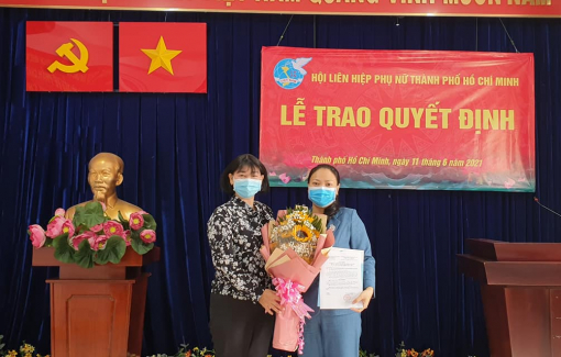 Bà Vũ Yến Oanh trở thành Chủ tịch Hội LHPN Q.8