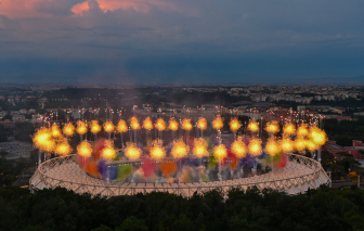 Những khoảnh khắc ấn tượng tại lễ khai mạc Euro 2020