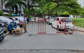 Phong tỏa thêm 2 block chung cư Ehome 3, xét nghiệm hàng ngàn người