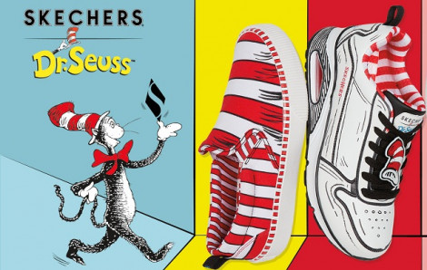 Skechers x Dr. Seuss: Bộ sưu tập lấy cảm hứng từ bộ truyện tranh đình đám