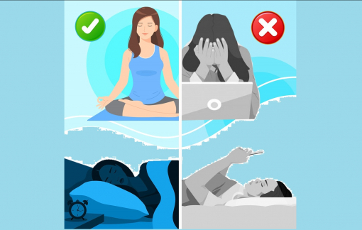 Để có giấc ngủ ngon, nên hay không nên làm những điều sau đây?