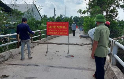 Tiền Giang thực hiện giãn cách xã hội tại thị xã Cai Lậy và huyện Cái Bè