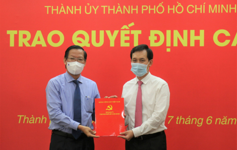 Chủ tịch UBND quận 10 nhận chức Bí thư Đảng ủy Saigon Co.op