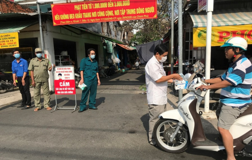 An Giang: Xử phạt 15.000 người không đeo khẩu trang