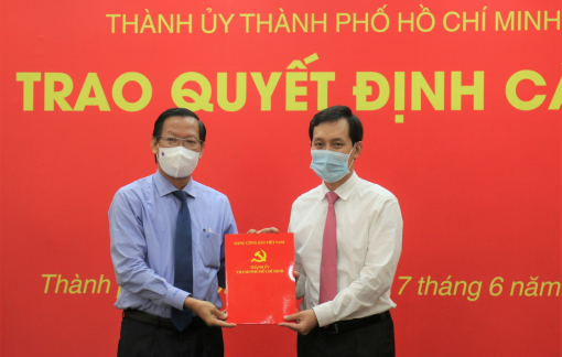Chủ tịch UBND quận 10 nhận chức Bí thư Đảng ủy Saigon Co.op
