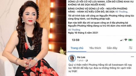 Công an TPHCM điều tra vụ bà Nguyễn Phương Hằng tố cáo nhiều trang mạng vu khống, làm nhục