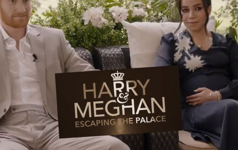 Con trai của Harry và Meghan xuất hiện trong phim nói về cuộc 'đào thoát' khỏi Hoàng gia