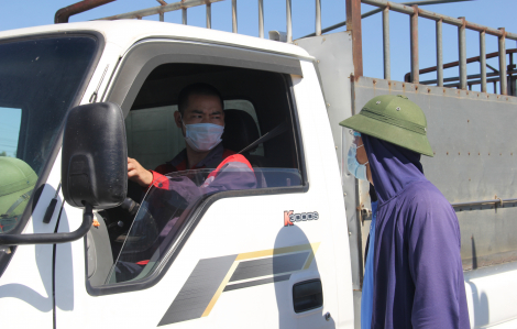 Test nhanh trên đường từ Quảng Ngãi ra Quảng Ninh, tài xế xe tải dương tính với SARS-CoV-2