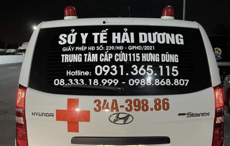 5 người thuê xe cứu thương di chuyển nhằm “thông chốt” kiểm dịch