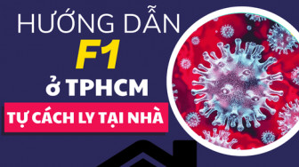 F1 cách ly tại nhà cần tuân thủ phòng dịch ra sao?