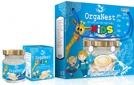Tổ yến chưng dành cho trẻ  Organest  Kids - món quà sức khỏe thông thái mẹ dành cho con
