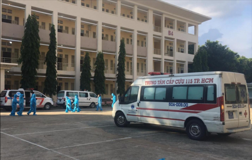TPHCM: Bệnh viện dã chiến điều trị COVID-19 số 1 đi vào hoạt động