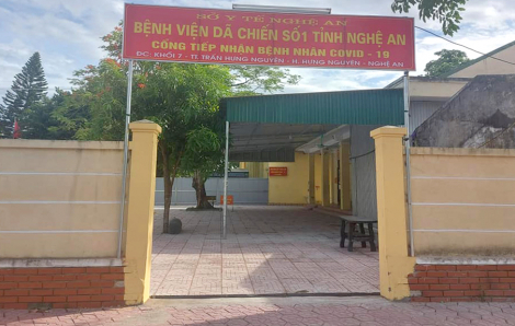 Bệnh viện dã chiến đầu tiên của Nghệ An mở cửa đón bệnh nhân