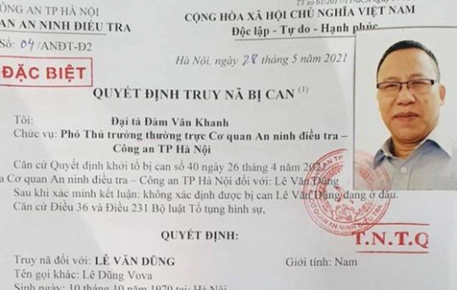 Đã bắt giữ Lê Dũng VoVa