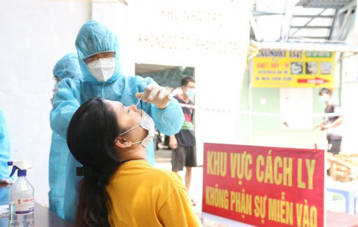 Sáng 1/7, 189 ca mắc COVID-19, đa số được phát hiện trong khu cách ly, phong tỏa
