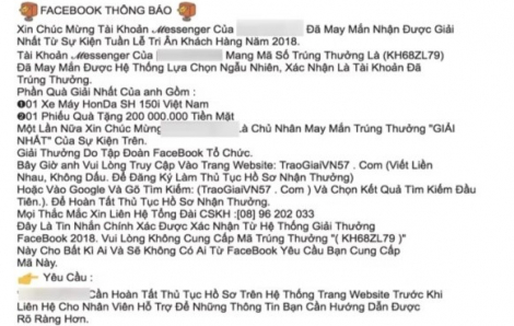 Lại rộ chiêu trò lừa đảo qua tin nhắn, cuộc gọi