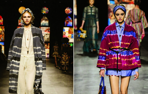 Vẻ đẹp bất quy tắc của hoa văn vải nhuộm