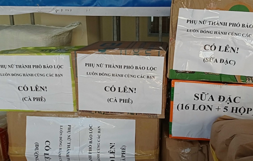 Chuyến hàng thứ 2 của chị em phụ nữ TP. Bảo Lộc về TPHCM như đã hứa