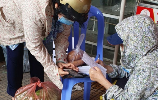 “Thùng phiếu đi chợ” ấm lòng người cách ly