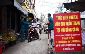 TPHCM: 738 điểm đang phong tỏa, giám sát dịch COVID-19