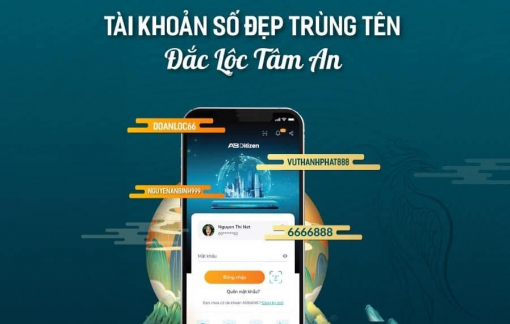 Ngân hàng Việt Nam tiên phong cung cấp tên định danh tự chọn trong số tài khoản