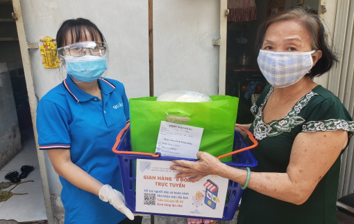 “Gian hàng 0 đồng trực tuyến” hỗ trợ người nghèo trong những ngày giãn cách