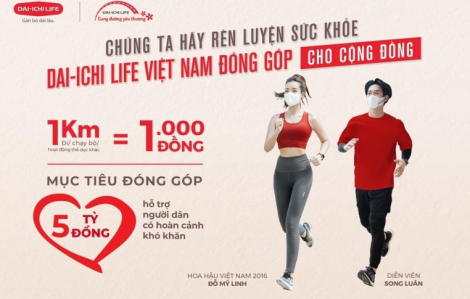 Dai-ichi Life Việt Nam ra mắt giải đi/chạy bộ trực tuyến vì cộng đồng ‘Dai-ichi - Cung đường yêu thương’