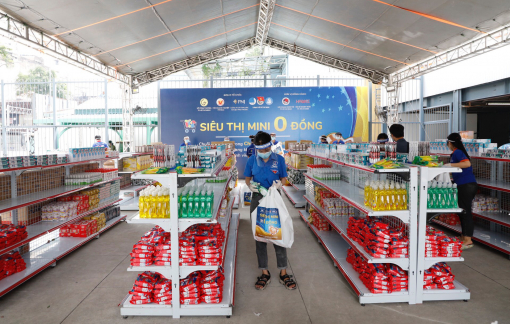 Siêu thị mini 0 đồng kịp thời ra mắt phiên bản online để giúp hơn 5.500 sinh viên tại các ký túc xá ở TPHCM